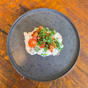 Håndmad med hønsesalat fra Njordkøkken